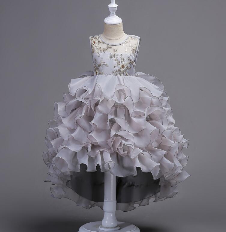 Teenagers Girls Dress Wedding Party Princess Christmas Dresse for Girl Party Costume Kids Cotton Party Girls Clothing