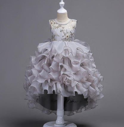Teenagers Girls Dress Wedding Party Princess Christmas Dresse for Girl Party Costume Kids Cotton Party Girls Clothing