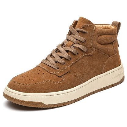 Men's Retro Workwear Mid-Top Martin Boots