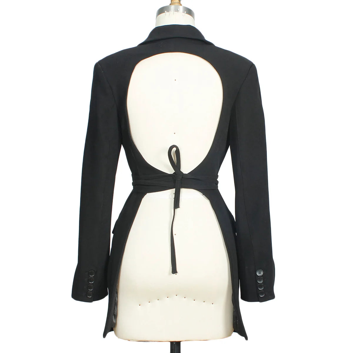 Small suit jacket women's casual backless suit