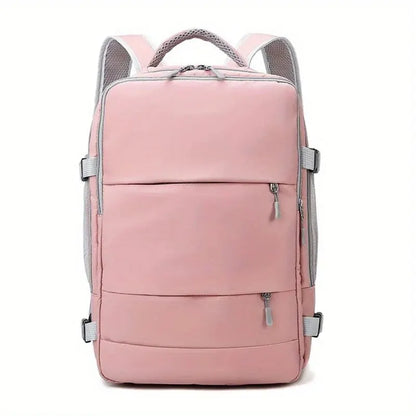 Large Capacity Women's Bag Journey Multifunction Waterproof Backpack With Shoe Storage Multilayer Travel Backpack