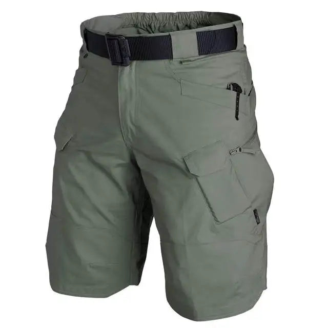 Summer Waterproof Quick Dry Multi-pocket Shorts Men Cargo Shorts Tactical Short Pants Men's Outdoor Clothes Hunting Fishing - CHRISTDEST GLOBAL SERVICE