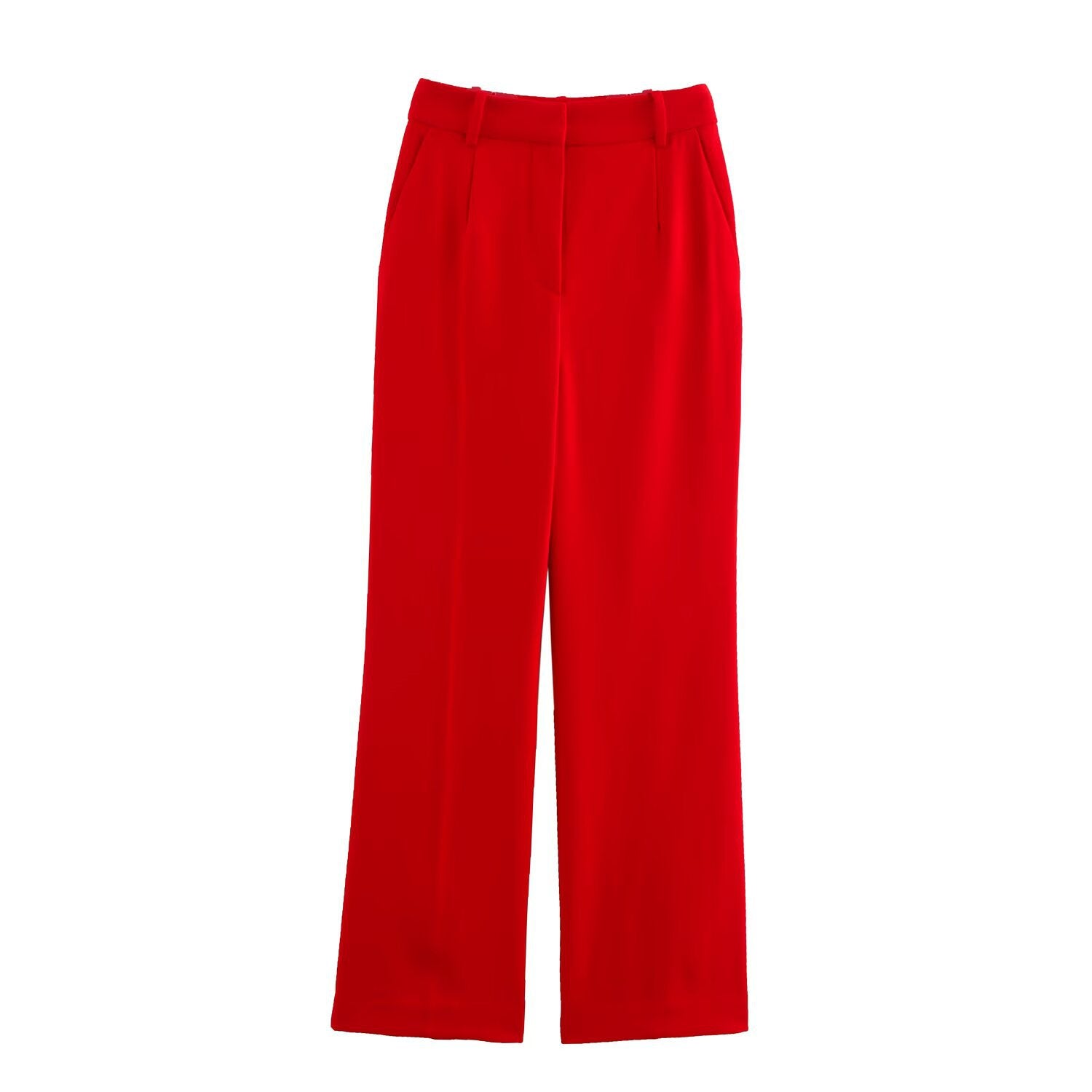 Ladies' fashionable temperament suit vest wide leg pants set