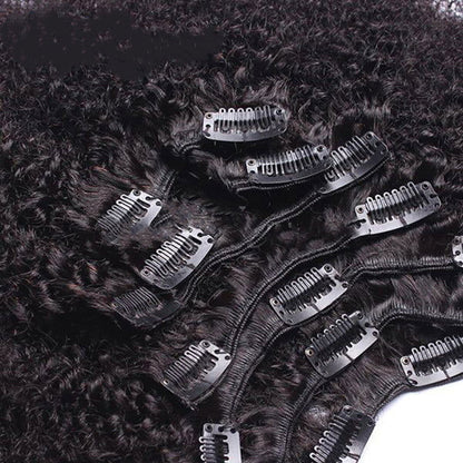 8 Piece Set Of African Spring Curly Clip - CHRISTDEST GLOBAL SERVICE