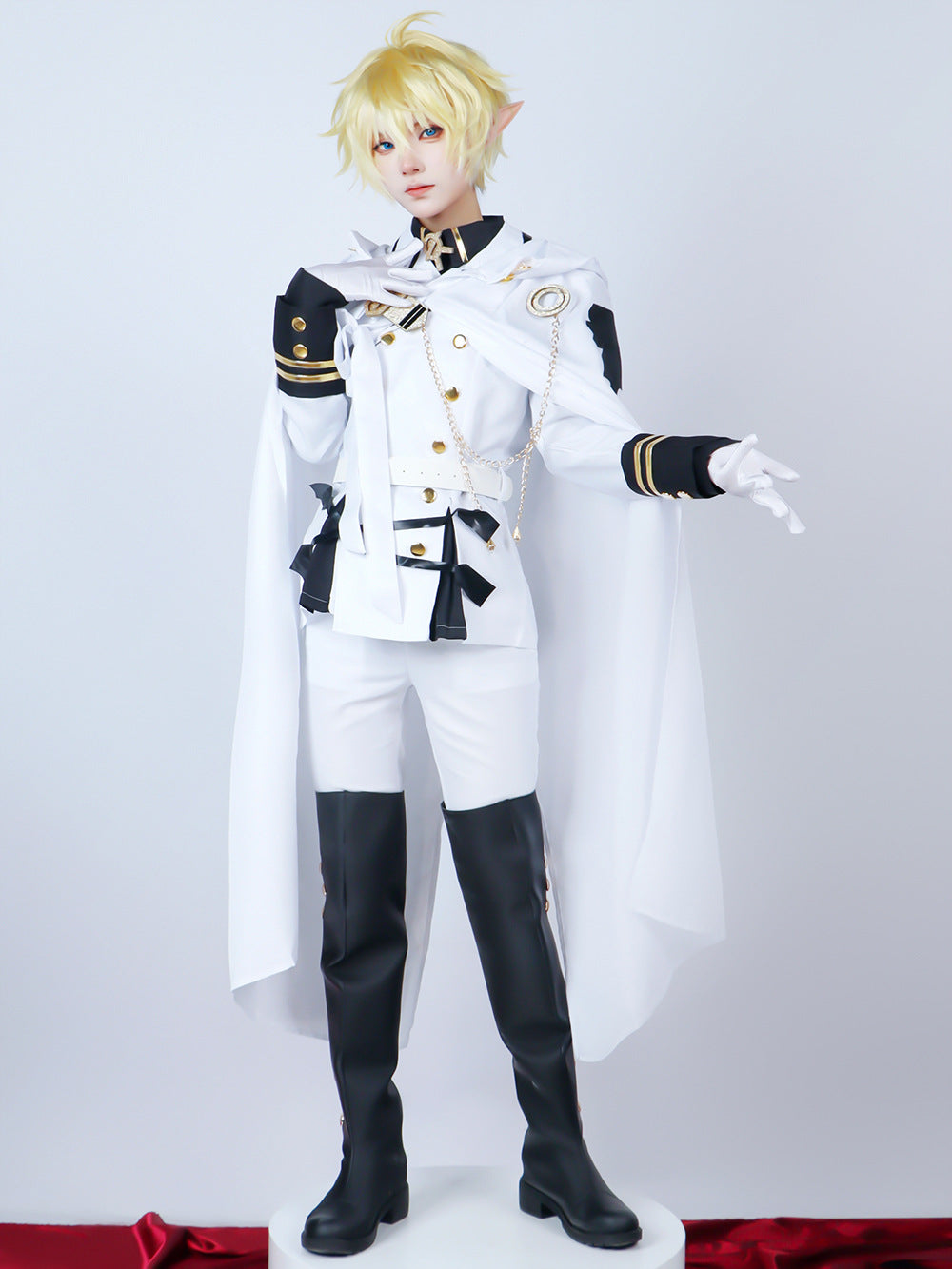 The end of the fiery angel cosplay clothes anime animation clothes Krulumigar Shoes that come with cosplay clothing