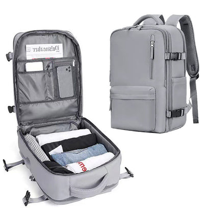 Travel backpack, women's short distance travel bag, large capacity college student computer backpack, business trip luggage bag