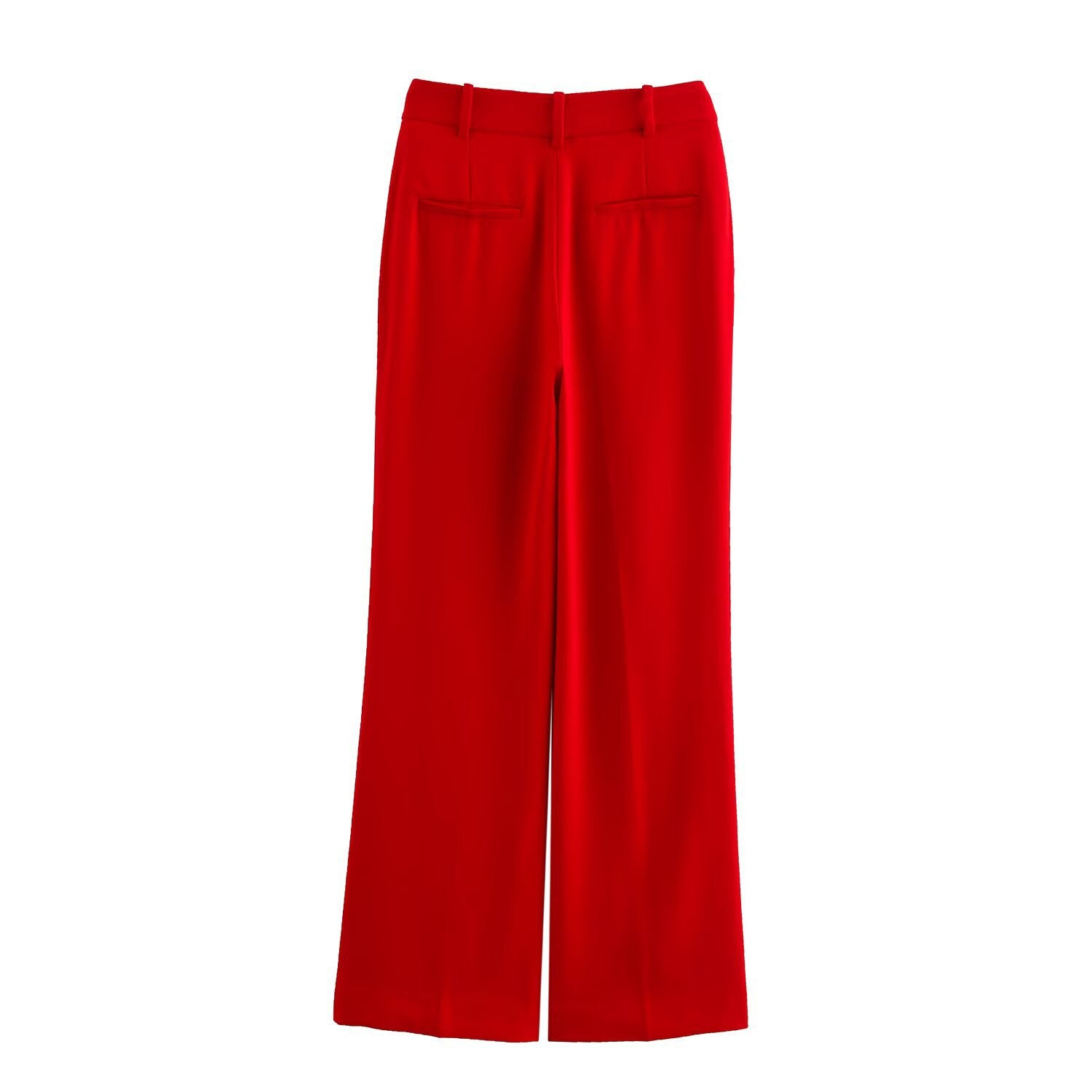 Ladies' fashionable temperament suit vest wide leg pants set