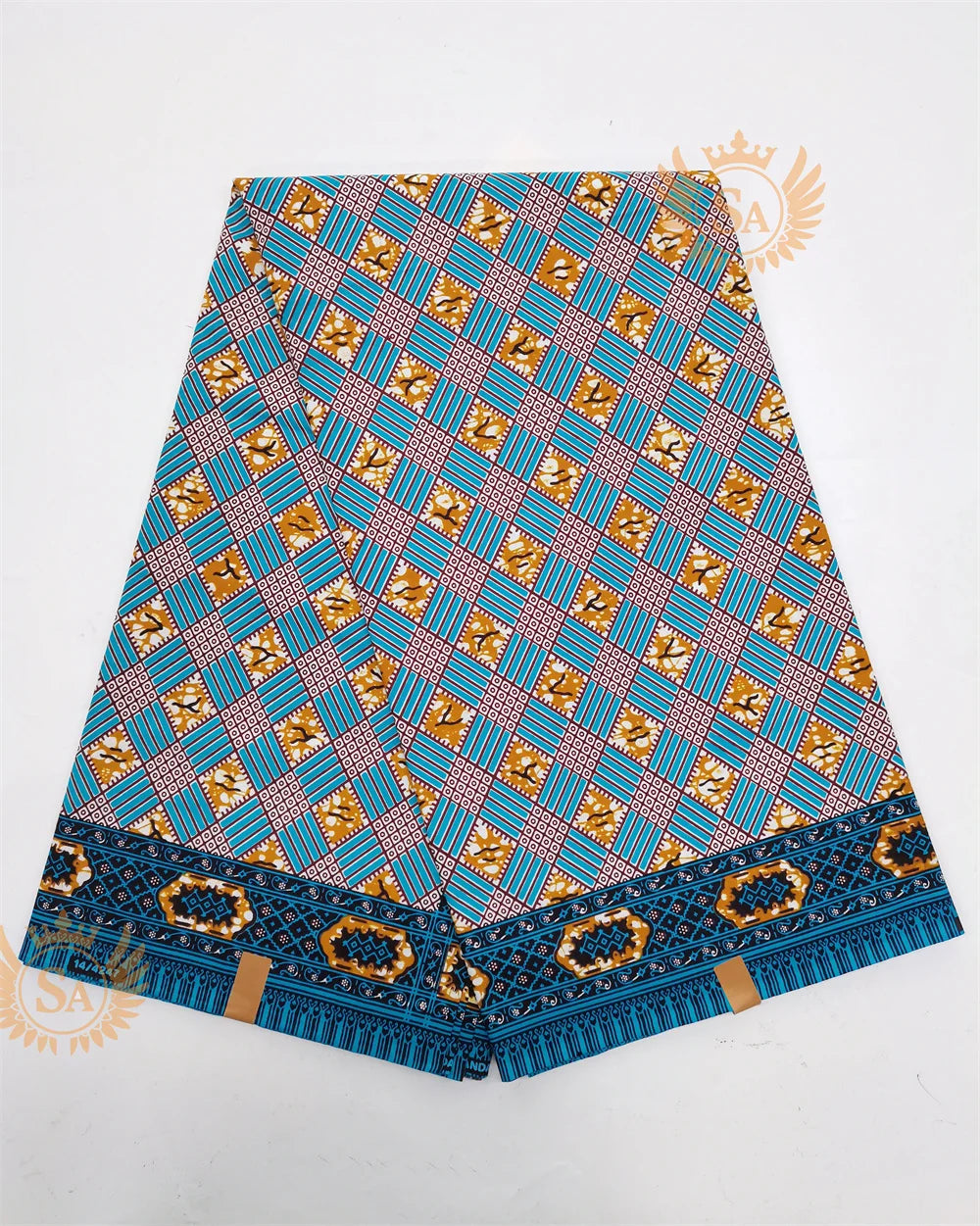Veritable Wax Guaranteed Real wax print fabric dutch hollandais pagne africa Dress 100% Cotton n11 - CHRISTDEST GLOBAL SERVICE