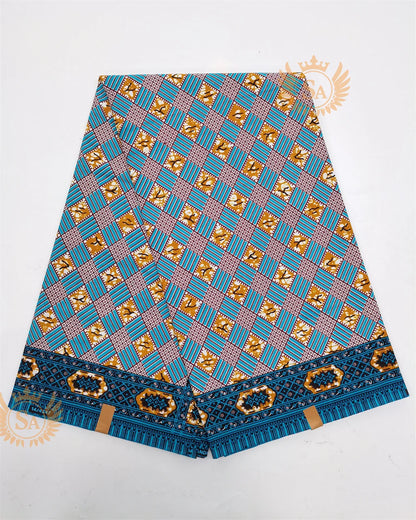 Veritable Wax Guaranteed Real wax print fabric dutch hollandais pagne africa Dress 100% Cotton n11 - CHRISTDEST GLOBAL SERVICE