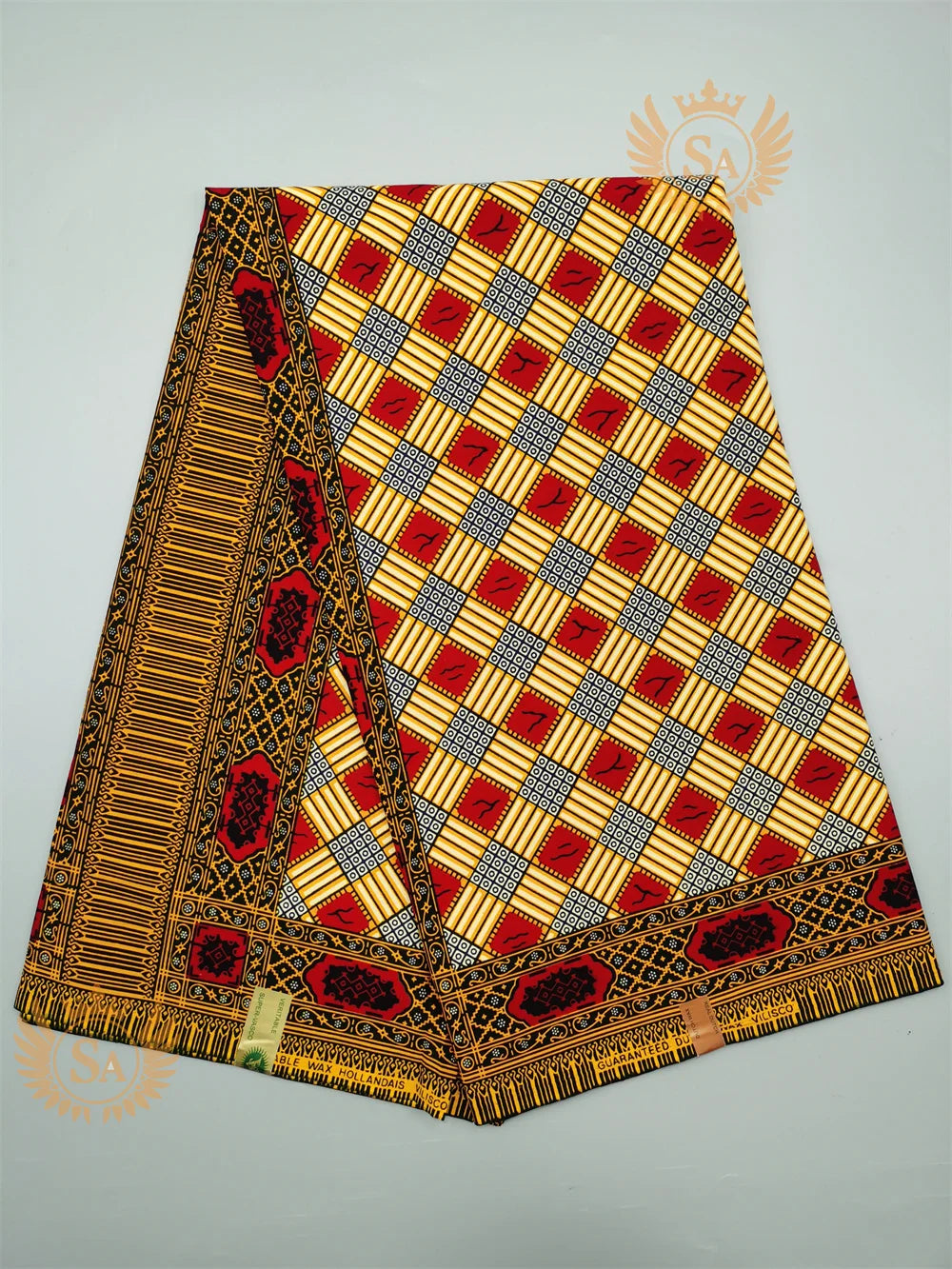 Veritable Wax Guaranteed Real wax print fabric dutch hollandais pagne africa Dress 100% Cotton n11 - CHRISTDEST GLOBAL SERVICE