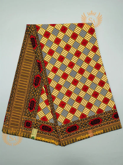 Veritable Wax Guaranteed Real wax print fabric dutch hollandais pagne africa Dress 100% Cotton n11 - CHRISTDEST GLOBAL SERVICE