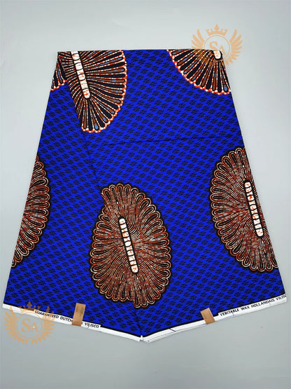 Veritable Wax Guaranteed Real wax print fabric dutch hollandais pagne africa Dress 100% Cotton n11 - CHRISTDEST GLOBAL SERVICE