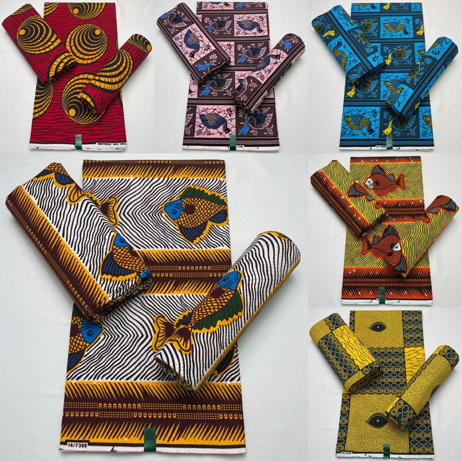 African Batik Cloth Cotton Soft - CHRISTDEST GLOBAL SERVICE