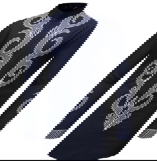 African Dashiki Robe Print Dress Shirt Men Hipster Hip Hop Casual - CHRISTDEST GLOBAL SERVICE