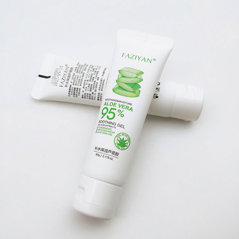Aloe Vera Face Cream, Soothing Gel, Skin Care, Acne Remove, After Sun Day Moisturizing Lotion, Skin Repair, 60G - CHRISTDEST GLOBAL SERVICE