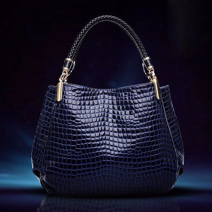 Women's Handbags PU Leather Crocodile Pattern shoulder Bags