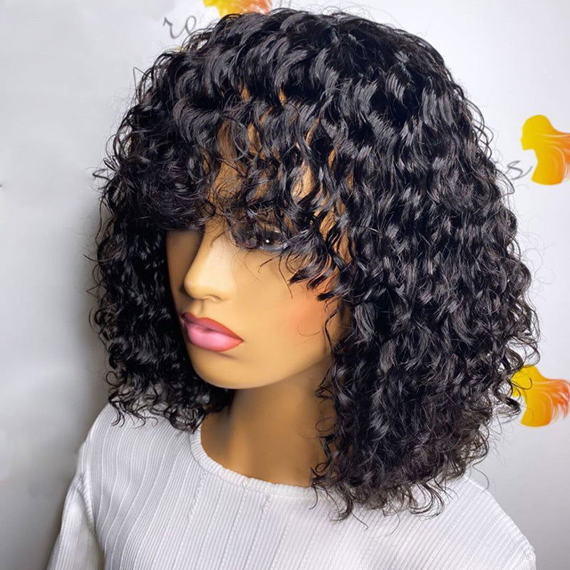BOB Wig Full Mechanism Headgear Real Hair - CHRISTDEST GLOBAL SERVICE