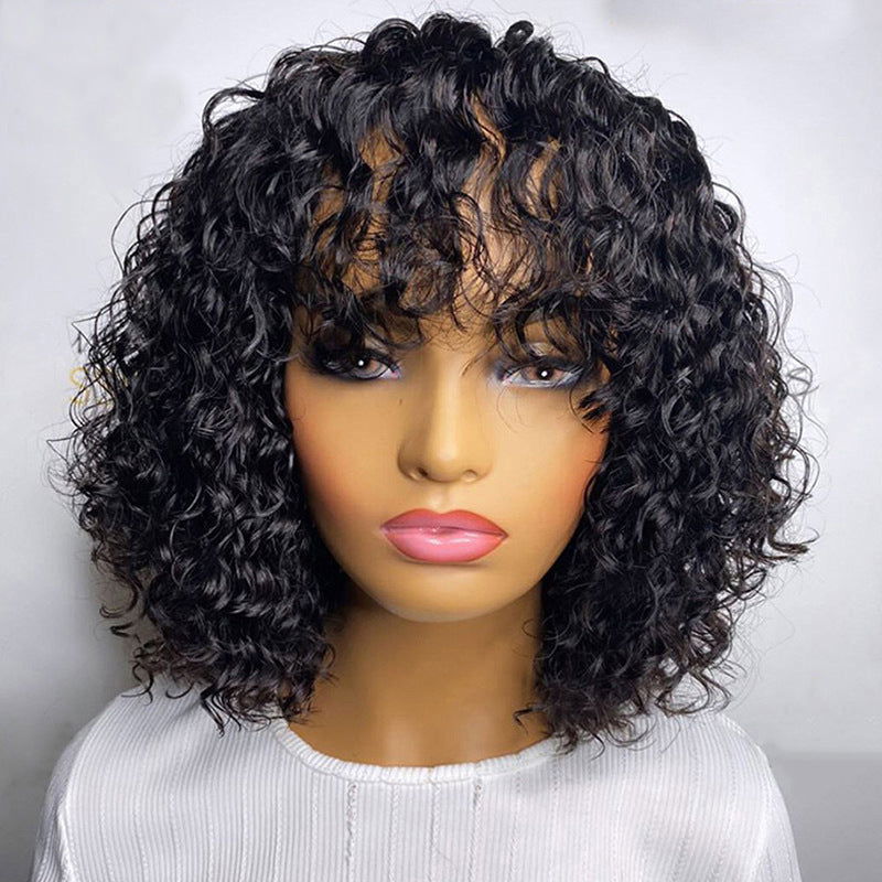 BOB Wig Full Mechanism Headgear Real Hair - CHRISTDEST GLOBAL SERVICE