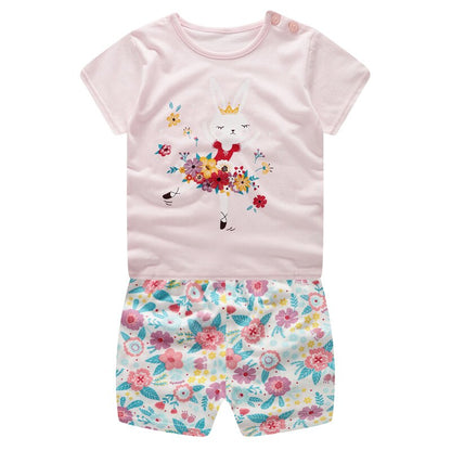 Baby Boys Clothing Sets Baseball Uniform 2pcs/Set  Baby Girls Clothes Cartoon Blue Whale Short Sleeve Infant Cotton Underwear - CHRISTDEST GLOBAL SERVICE