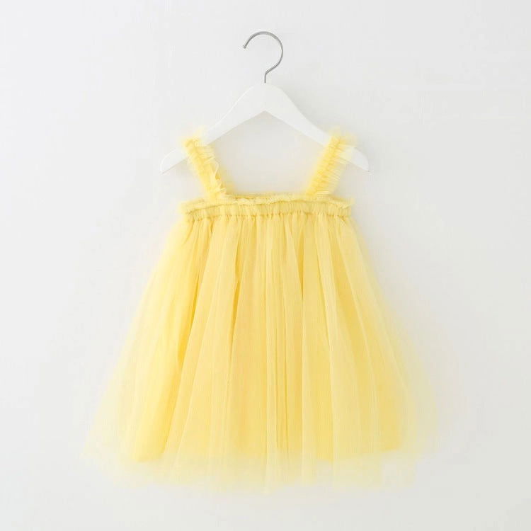 Baby Net Gauze Skirt With Wooden Ears Princess Dress Tutu Skirt - CHRISTDEST GLOBAL SERVICE
