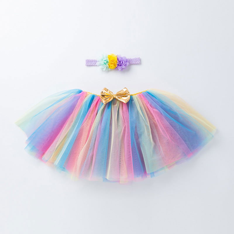Baby Tutu Girl Leopard Print Mesh Skirt - CHRISTDEST GLOBAL SERVICE