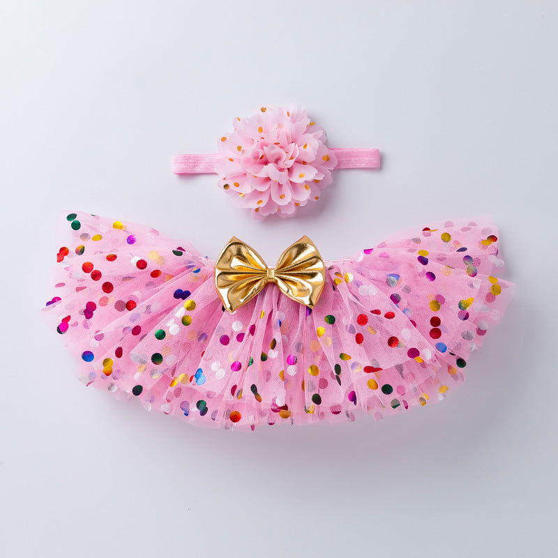Baby Tutu Girl Leopard Print Mesh Skirt - CHRISTDEST GLOBAL SERVICE