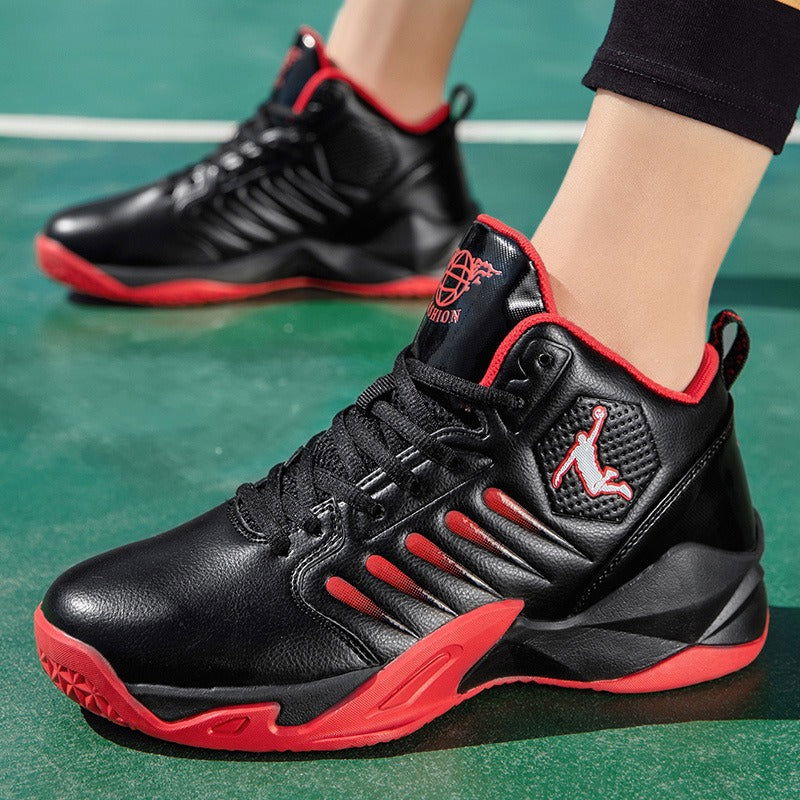 Basketball shoes for men with friction, sound, anti slip, wear-resistant, high top sports shoes for students, venom, and practic - CHRISTDEST GLOBAL SERVICE