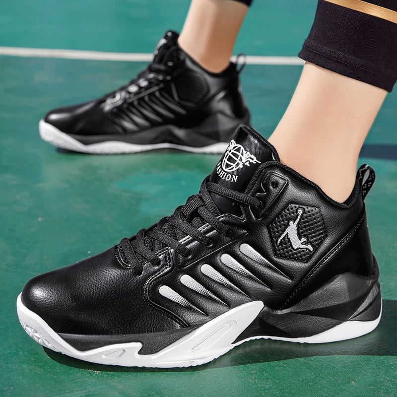 Basketball shoes for men with friction, sound, anti slip, wear-resistant, high top sports shoes for students, venom, and practic - CHRISTDEST GLOBAL SERVICE