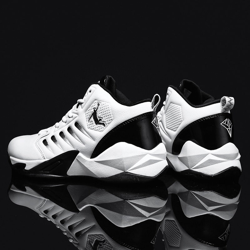 Basketball shoes for men with friction, sound, anti slip, wear-resistant, high top sports shoes for students, venom, and practic - CHRISTDEST GLOBAL SERVICE