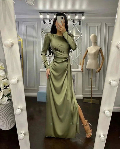 Beautiful Waist Fitting Irregular Dress - CHRISTDEST GLOBAL SERVICE