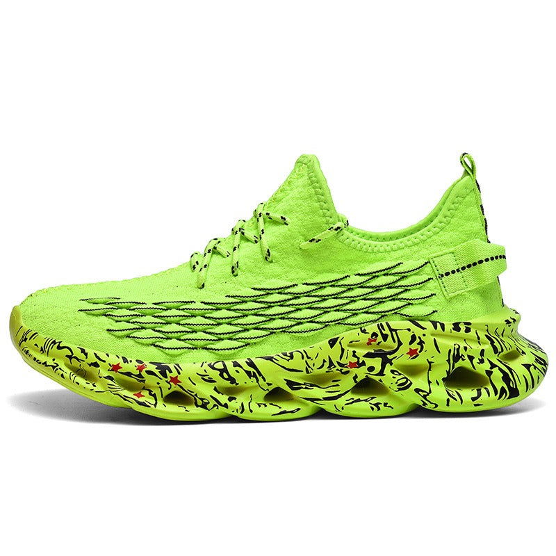 Blade shoes men's casual shoes men's fly woven mesh breathable running shoes men's mesh shoes - CHRISTDEST GLOBAL SERVICE