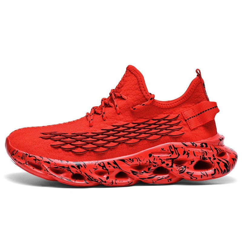 Blade shoes men's casual shoes men's fly woven mesh breathable running shoes men's mesh shoes - CHRISTDEST GLOBAL SERVICE