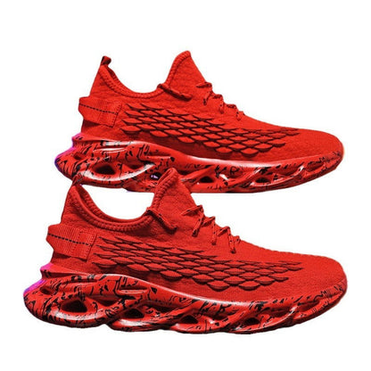 Blade shoes men's casual shoes men's fly woven mesh breathable running shoes men's mesh shoes - CHRISTDEST GLOBAL SERVICE