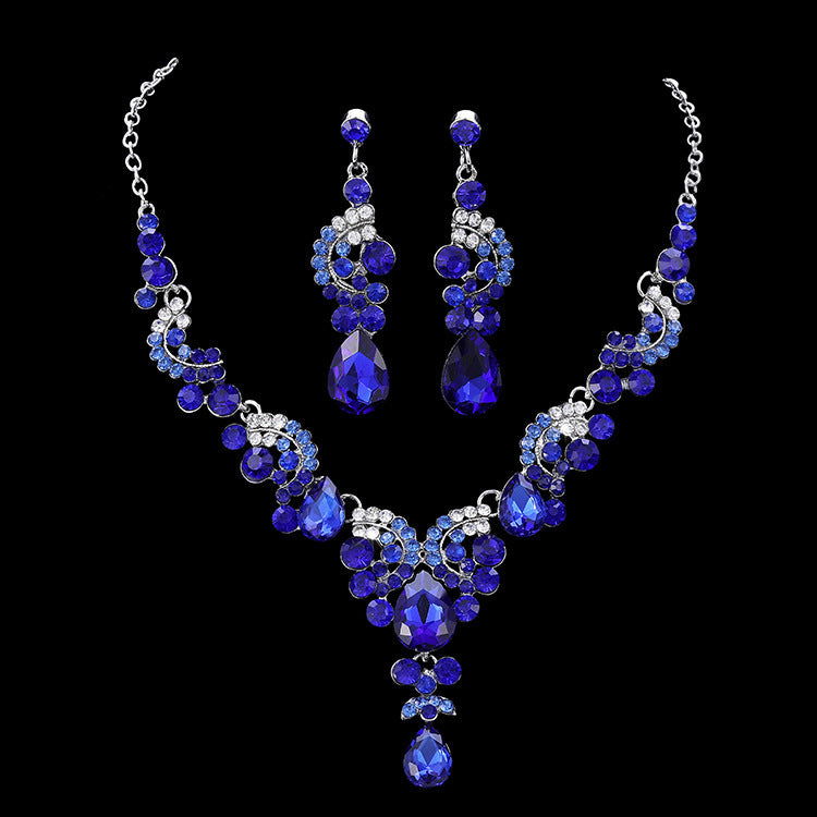 Bridal beautiful Diamond Fashion Necklace Set - CHRISTDEST GLOBAL SERVICE