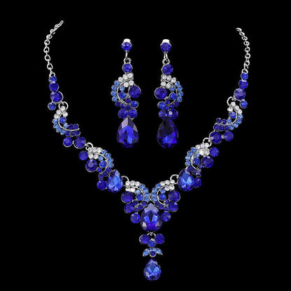 Bridal beautiful Diamond Fashion Necklace Set - CHRISTDEST GLOBAL SERVICE