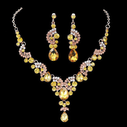 Bridal beautiful Diamond Fashion Necklace Set - CHRISTDEST GLOBAL SERVICE