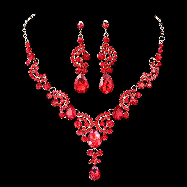 Bridal beautiful Diamond Fashion Necklace Set - CHRISTDEST GLOBAL SERVICE