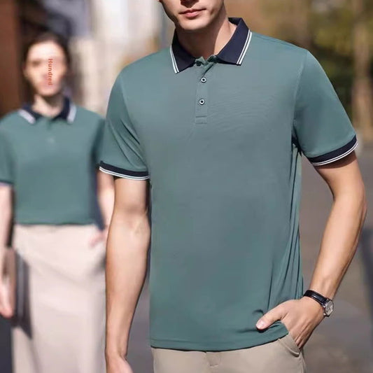 Business Polo Shirt Lapel Short Sleeve Corporate Cultural Clothing - CHRISTDEST GLOBAL SERVICE