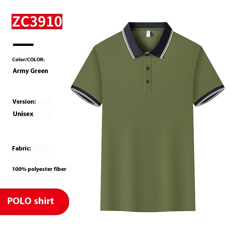 Business Polo Shirt Lapel Short Sleeve Corporate Cultural Clothing - CHRISTDEST GLOBAL SERVICE