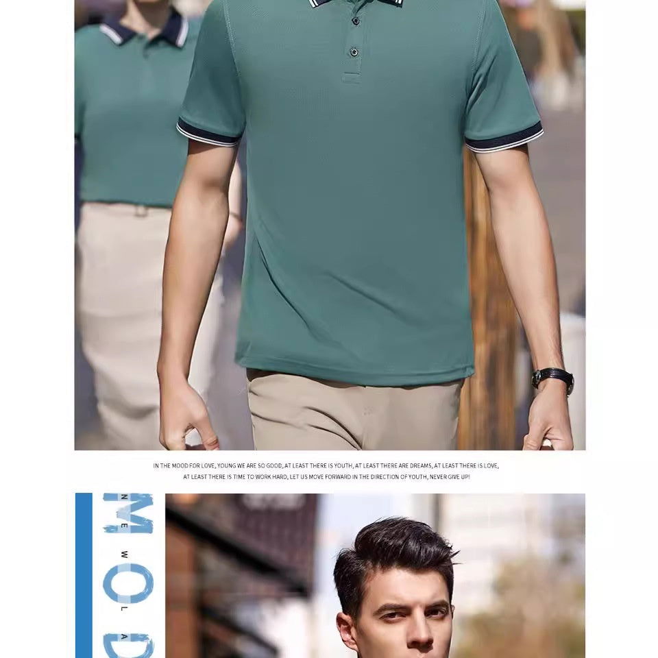 Business Polo Shirt Lapel Short Sleeve Corporate Cultural Clothing - CHRISTDEST GLOBAL SERVICE