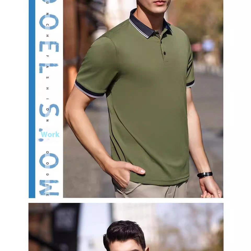 Business Polo Shirt Lapel Short Sleeve Corporate Cultural Clothing - CHRISTDEST GLOBAL SERVICE