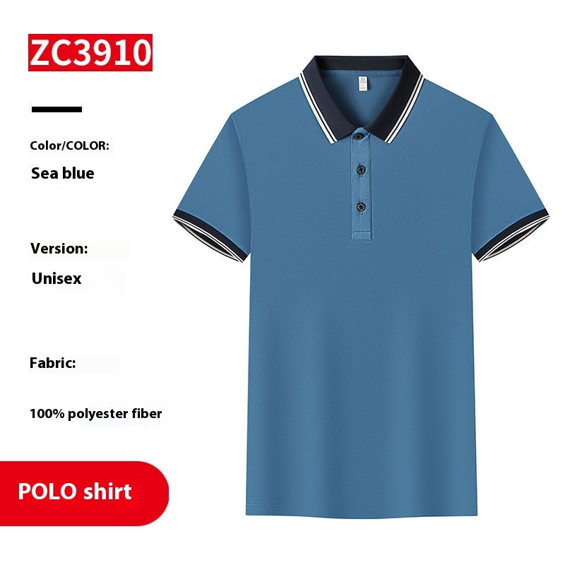 Business Polo Shirt Lapel Short Sleeve Corporate Cultural Clothing - CHRISTDEST GLOBAL SERVICE