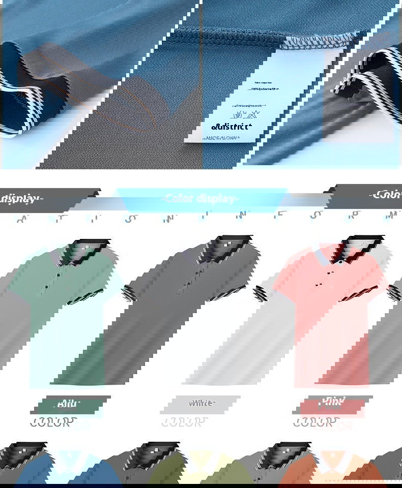Business Polo Shirt Lapel Short Sleeve Corporate Cultural Clothing - CHRISTDEST GLOBAL SERVICE