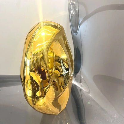 Golden Evening bag Purses and handbag luxury Designer shoulder bags funny shape Party Wedding Acrylic Shiny Clutch purse