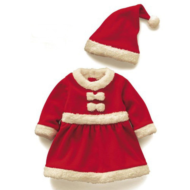 Children Christmas Clothing Set 12M-3Y Baby Boys Girls Christmas Suit and Dress Santa Claus Costumes Newborn Enfant Clothes - CHRISTDEST GLOBAL SERVICE