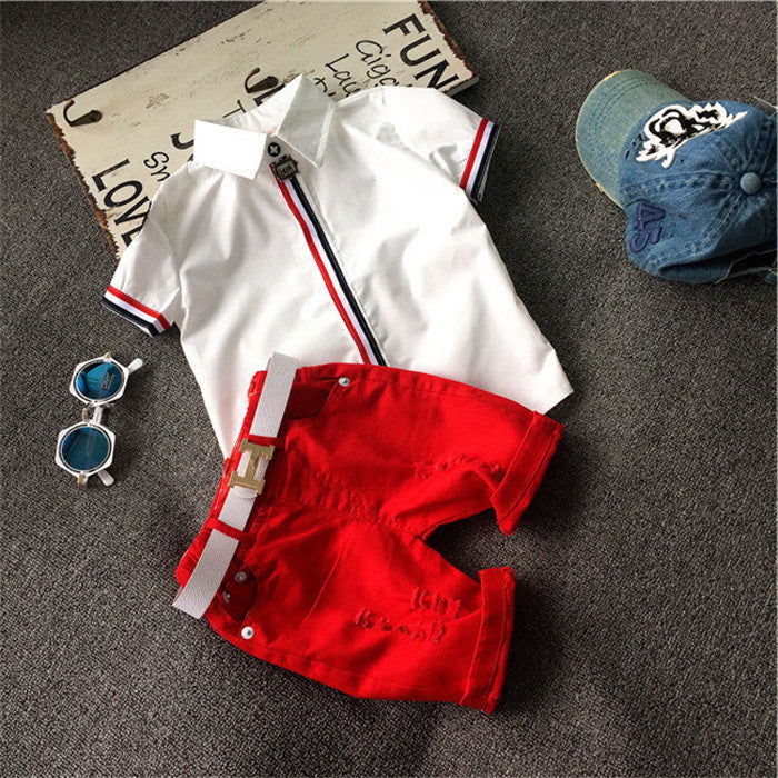 Children Clothing Sets Baby Boys Girls T Shirts+Shorts Pants Sports Suit Kids Clothes - CHRISTDEST GLOBAL SERVICE