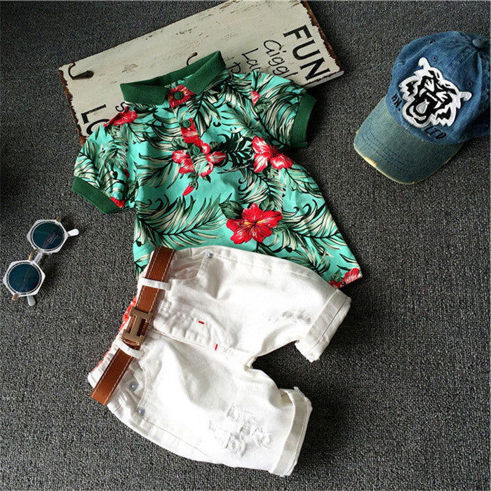 Children Clothing Sets Baby Boys Girls T Shirts+Shorts Pants Sports Suit Kids Clothes - CHRISTDEST GLOBAL SERVICE