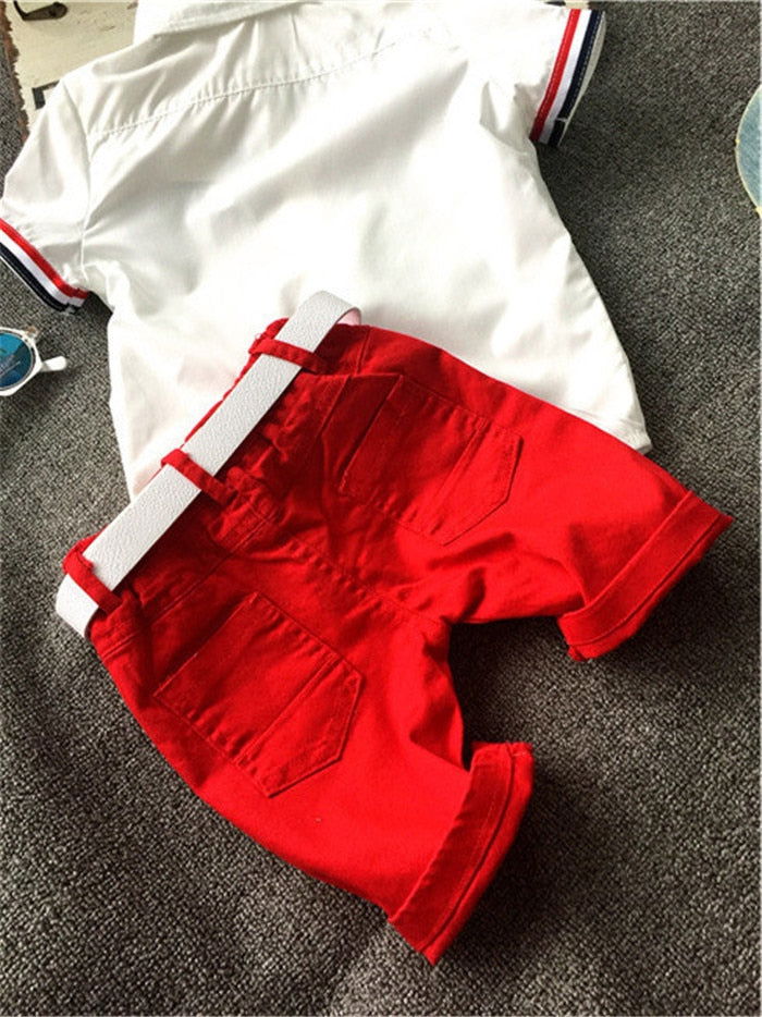 Children Clothing Sets Baby Boys Girls T Shirts+Shorts Pants Sports Suit Kids Clothes - CHRISTDEST GLOBAL SERVICE