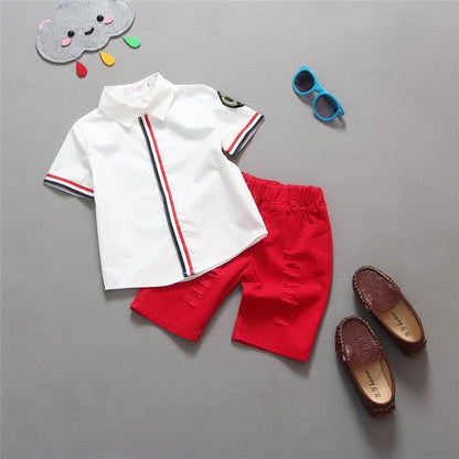 Children Clothing Sets Baby Boys Girls T Shirts+Shorts Pants Sports Suit Kids Clothes - CHRISTDEST GLOBAL SERVICE
