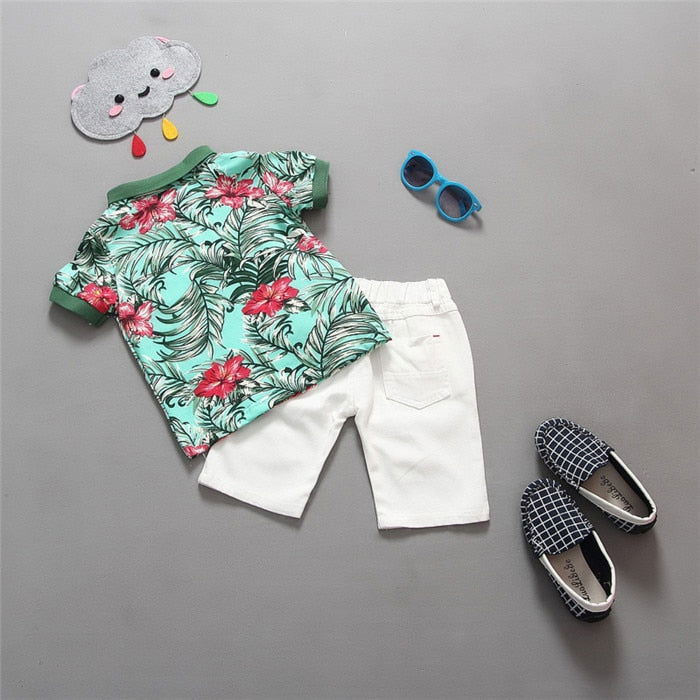 Children Clothing Sets Baby Boys Girls T Shirts+Shorts Pants Sports Suit Kids Clothes - CHRISTDEST GLOBAL SERVICE
